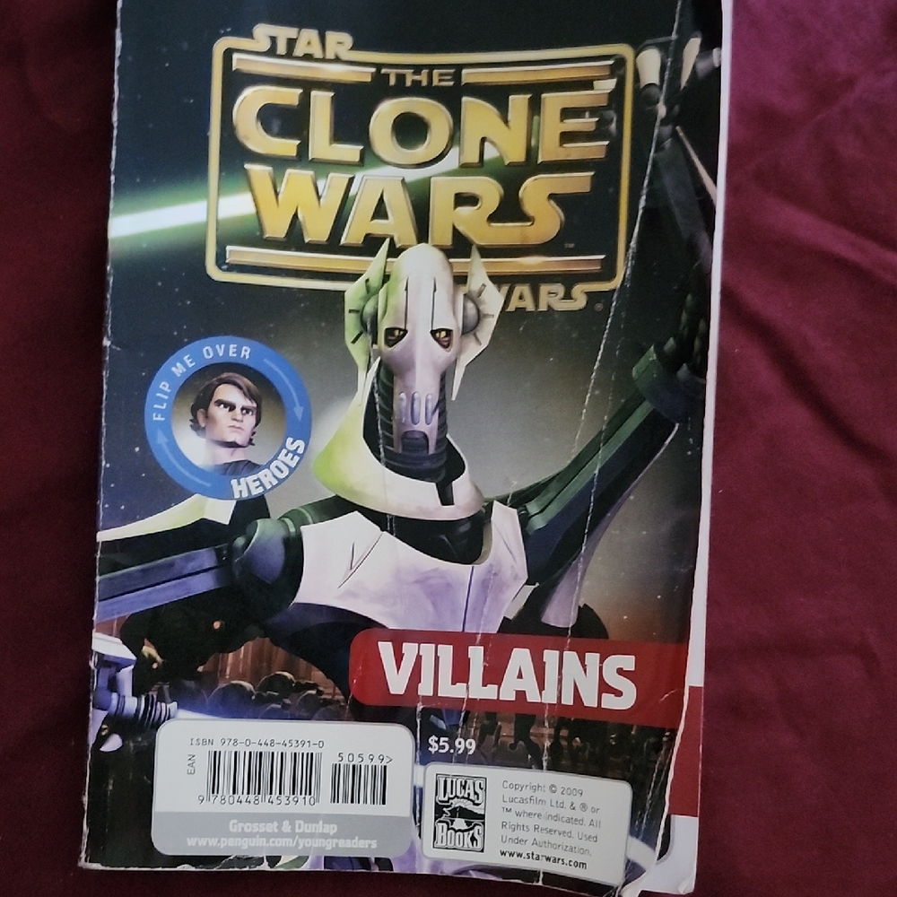 Star Wars Clone Wars Villains Trading Cards